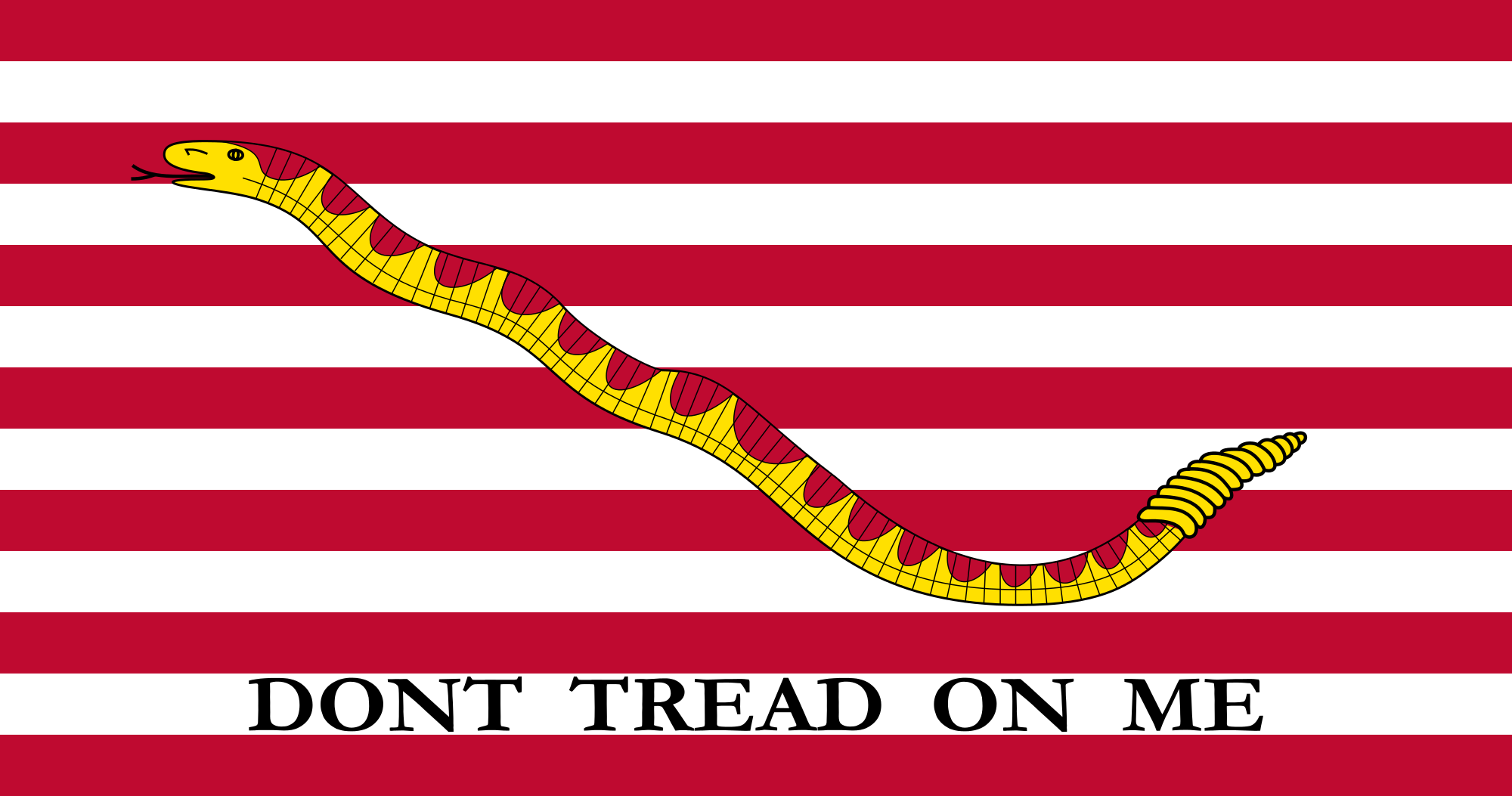 Flag-Don't Tread On Me 1st Navy Jack   3'x5'